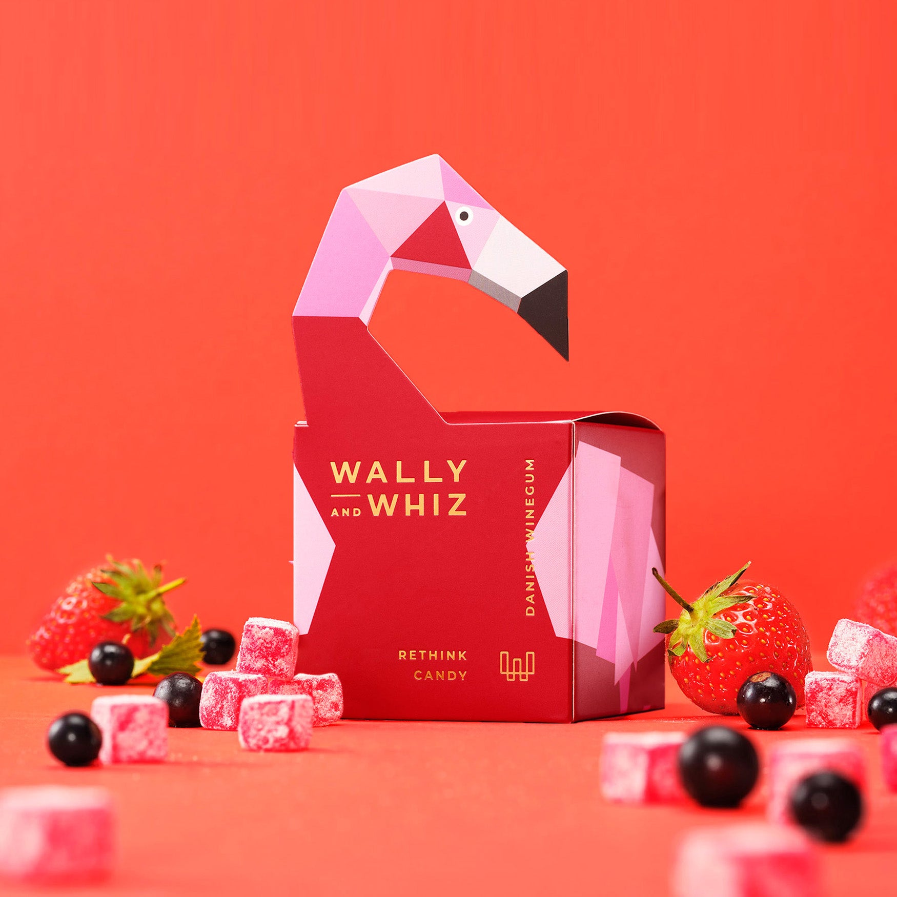 Red flamingo – Blackcurrant with Strawberry – 140g
