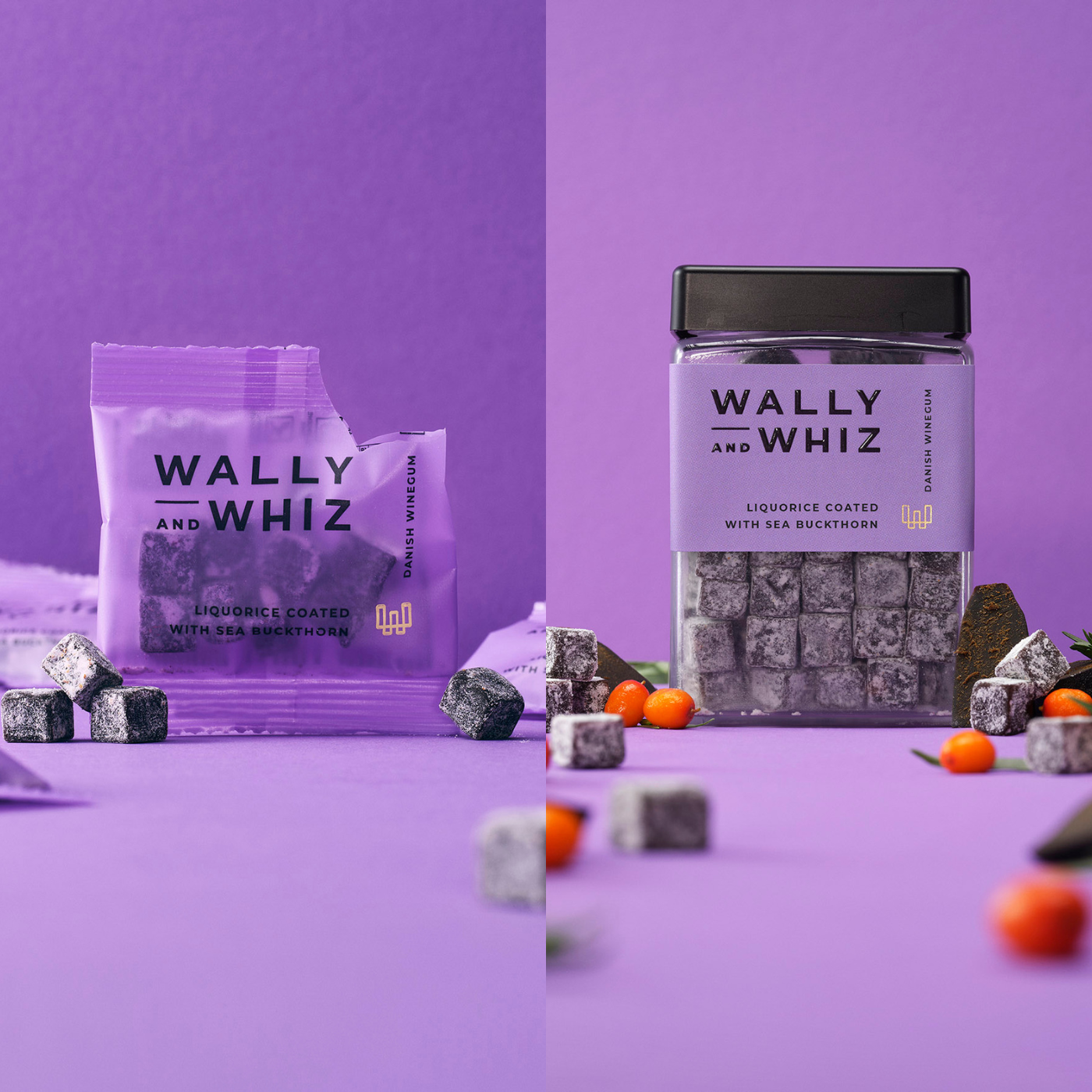 Purple Party Bundle - 100 bags + 240g tub