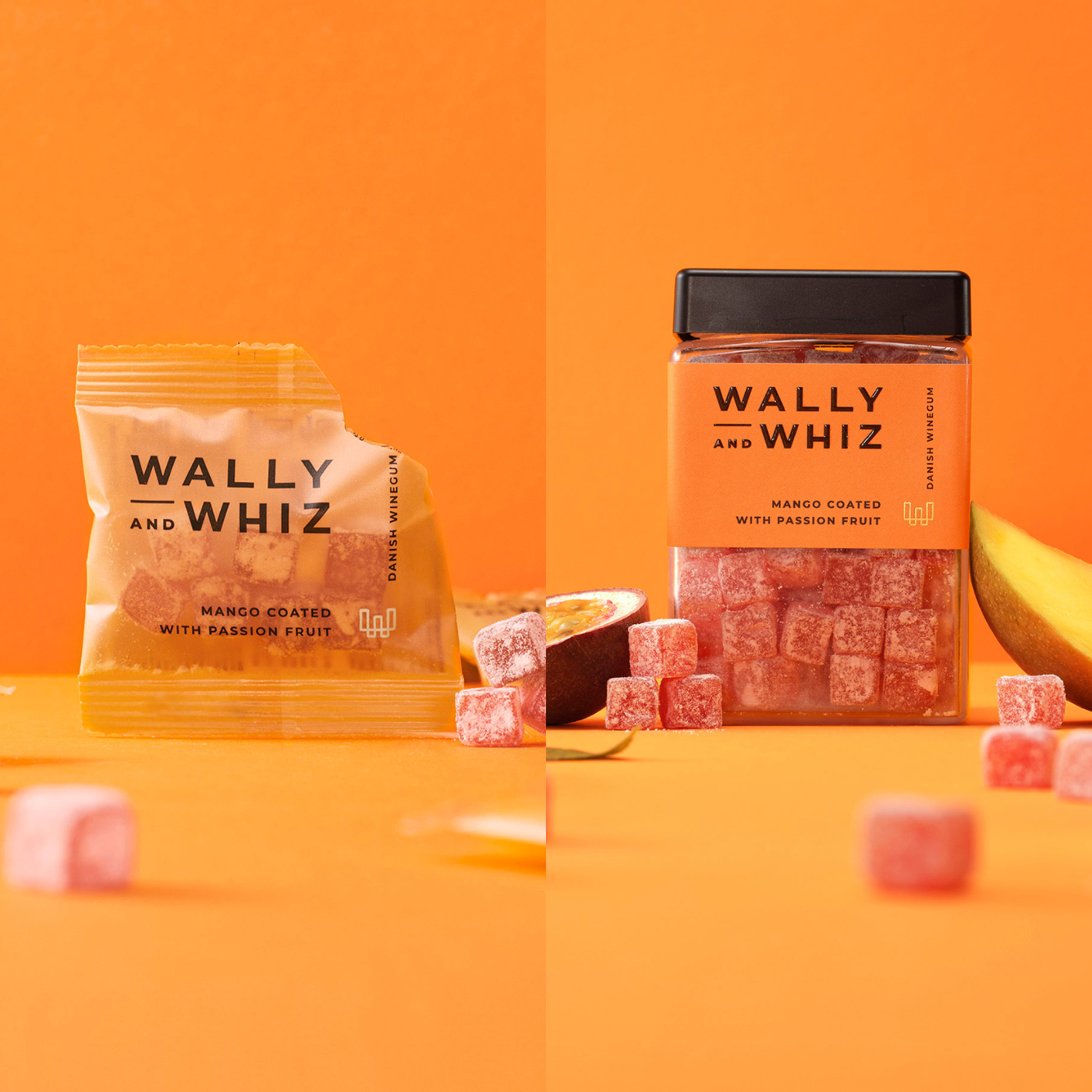 Orange Party Bundle - 100 bags + 240g tub