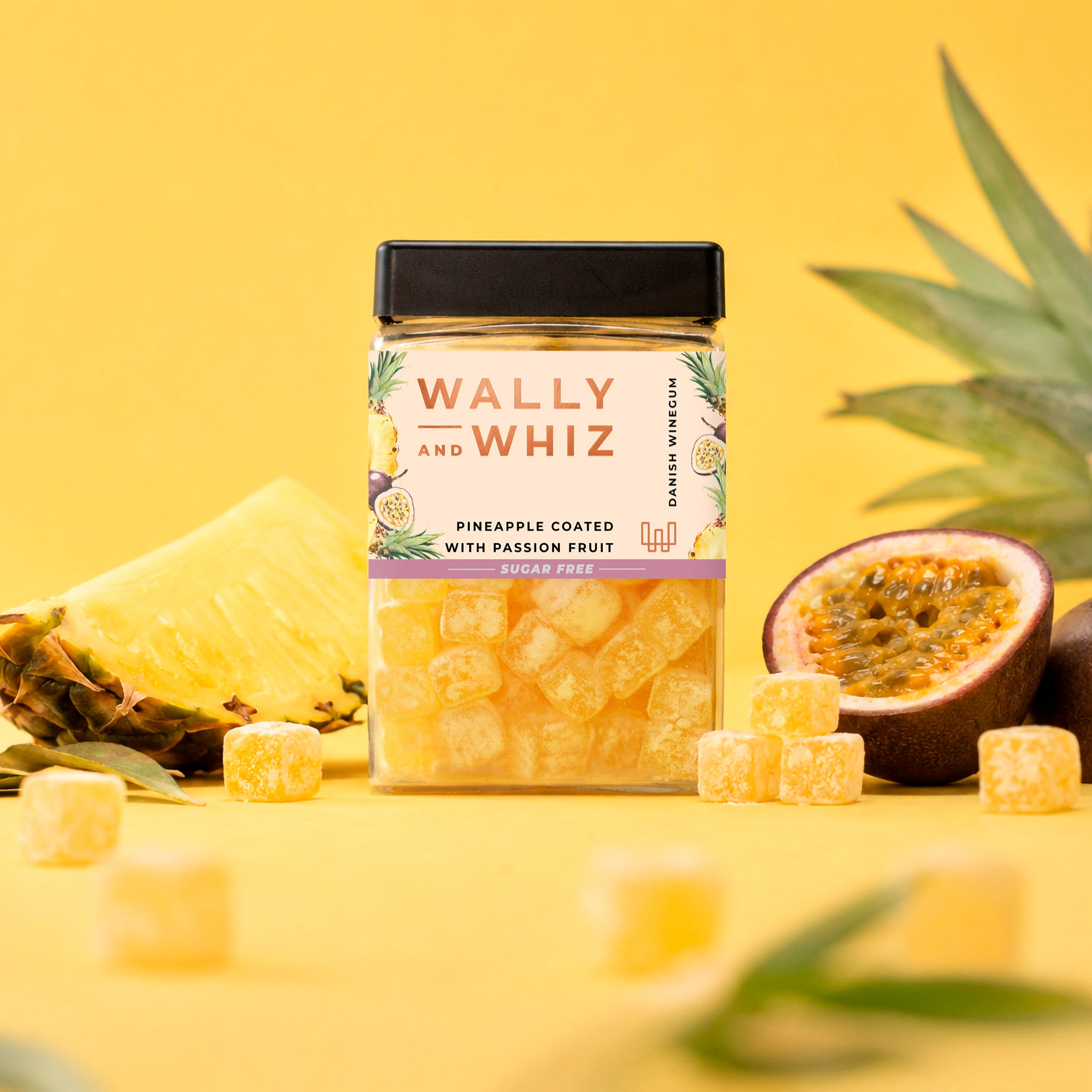 Sugar-Free Pineapple coated with Passion Fruit, 240g