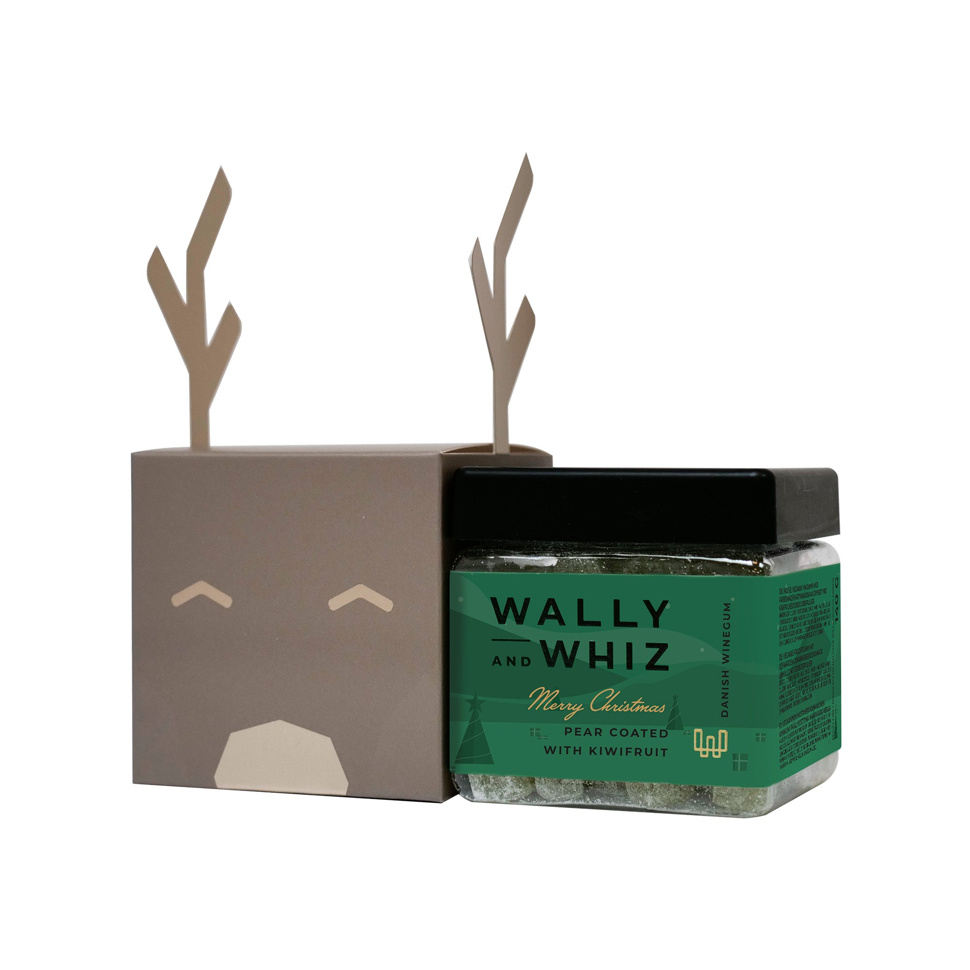 Grey reindeer containing Pear with Kiwi, 140g