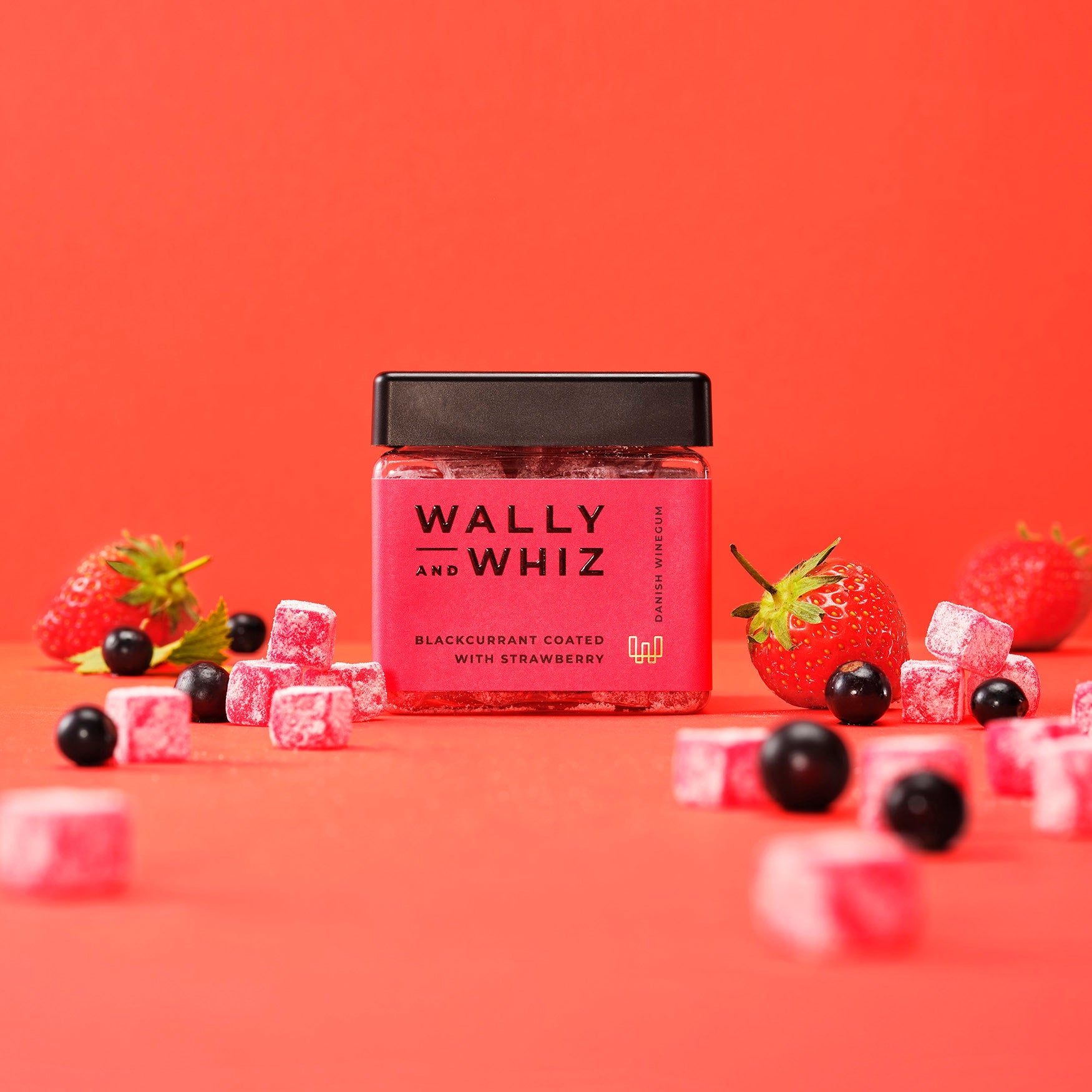 Blackcurrant with strawberry, 140g